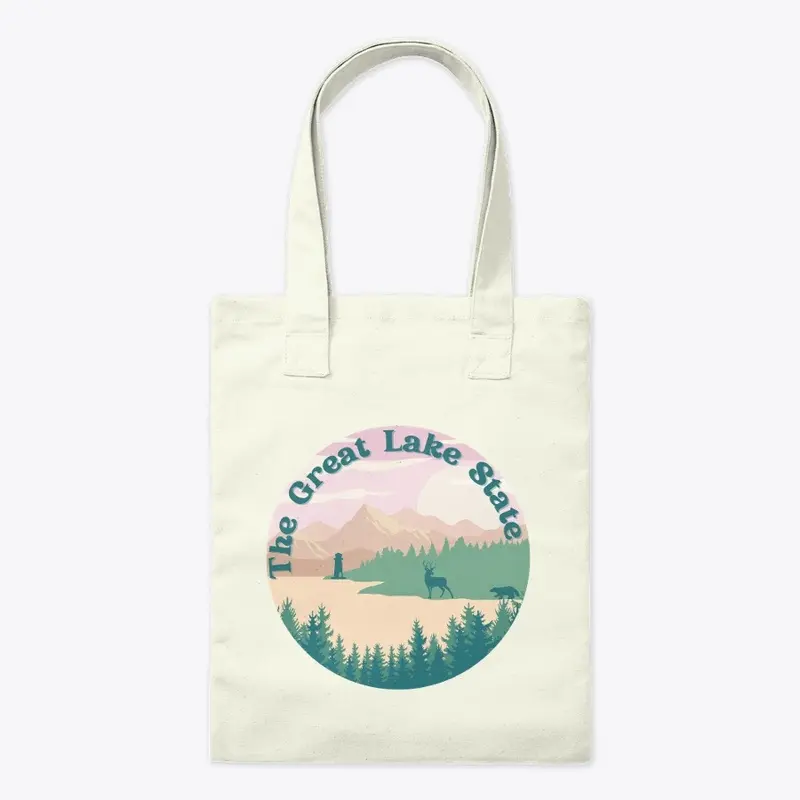 Michigan tote bag