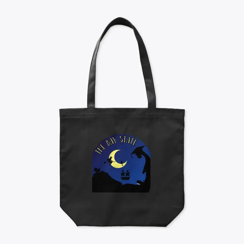 Massachusetts tote bag