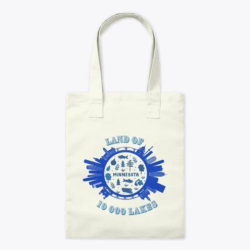 Minnesota tote bag