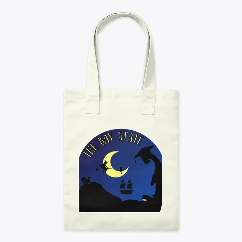 Massachusetts tote bag